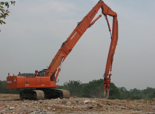挖掘機拆樓臂、拆樓臂、加長臂、挖掘機拆樓臂廠家