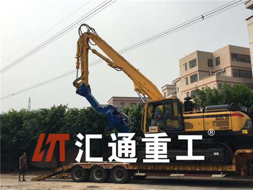 挖掘機打樁臂